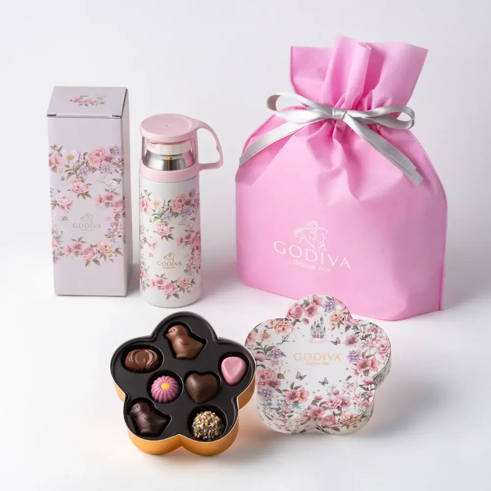 母の日にもぴったり！ゴディバ「マザーズデー スペシャルギフト」、「フラワークーラーバッグセット」 画像 2