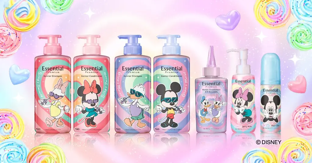 4/18発売｜エッセンシャル×ディズニー限定デザイン