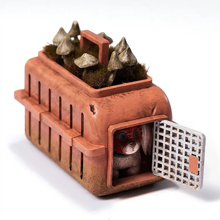 漫画『ドロヘドロ』より、ファミリーのボス「煙」が可動フィギュアで登場。あみあみにて予約受付中。 画像 10