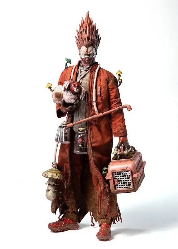 漫画『ドロヘドロ』より、ファミリーのボス「煙」が可動フィギュアで登場。あみあみにて予約受付中。 画像 4