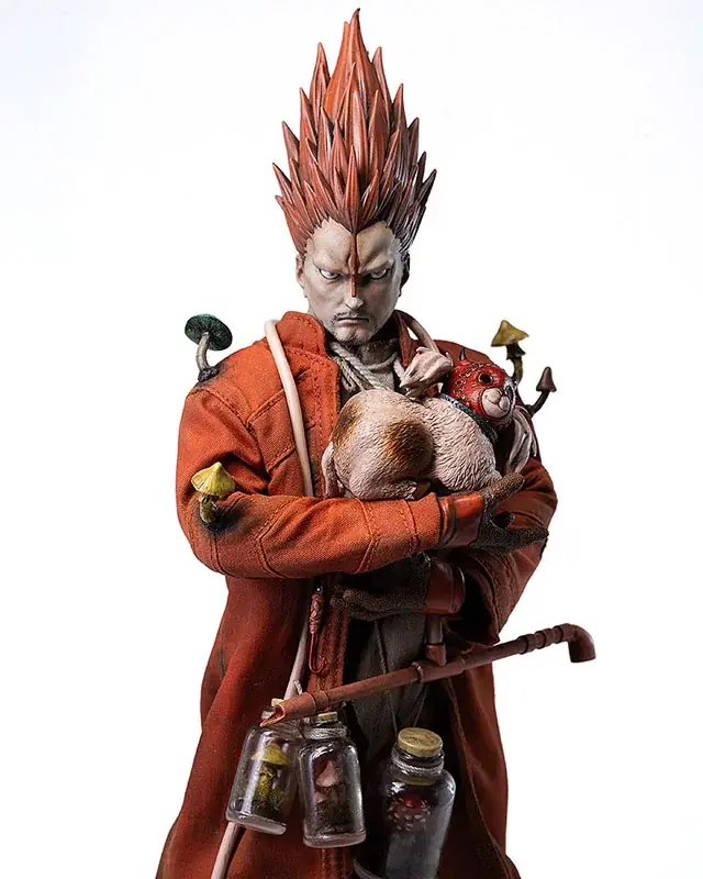 漫画『ドロヘドロ』より、ファミリーのボス「煙」が可動フィギュアで登場。あみあみにて予約受付中。 画像 7