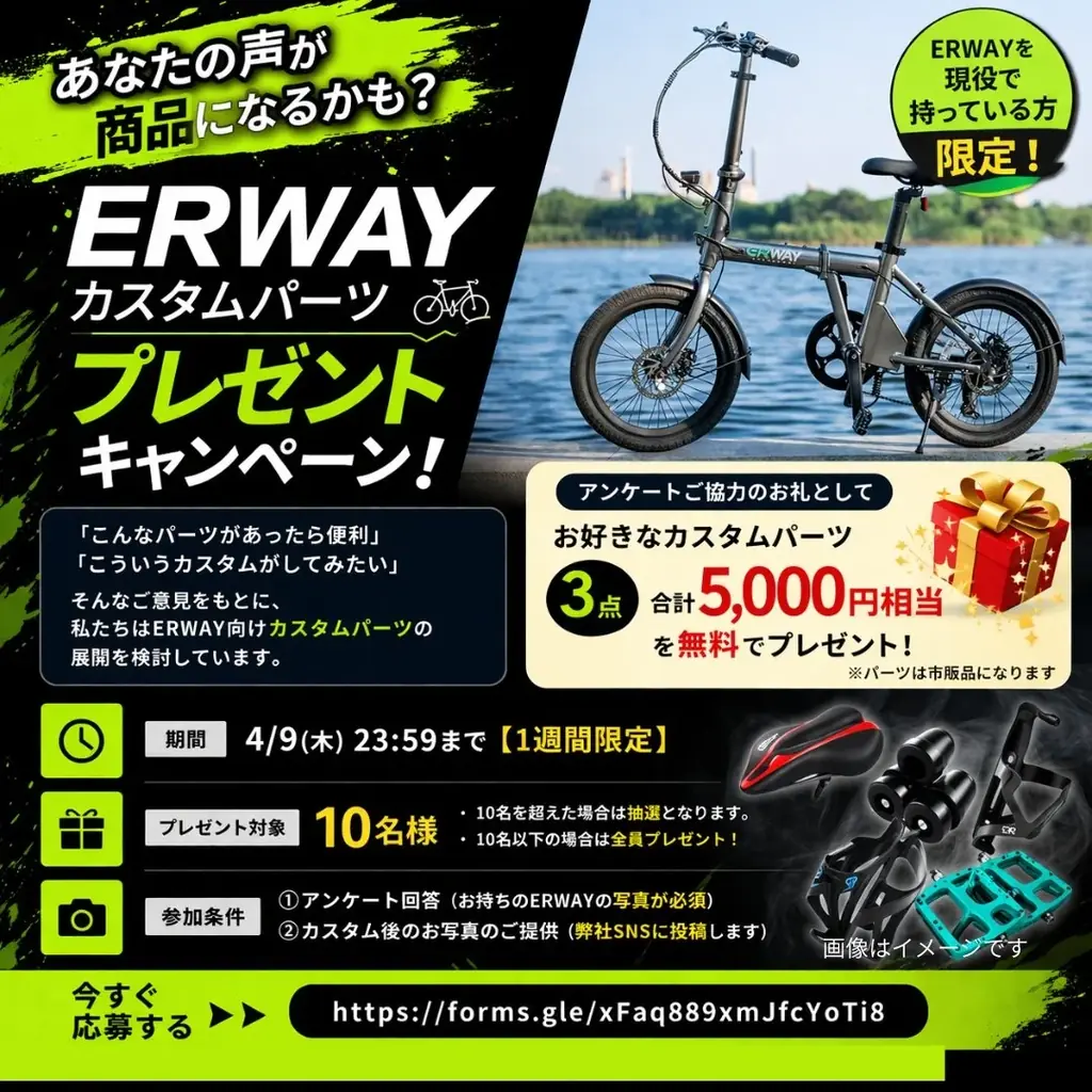 ERWAYカスタムパーツCP