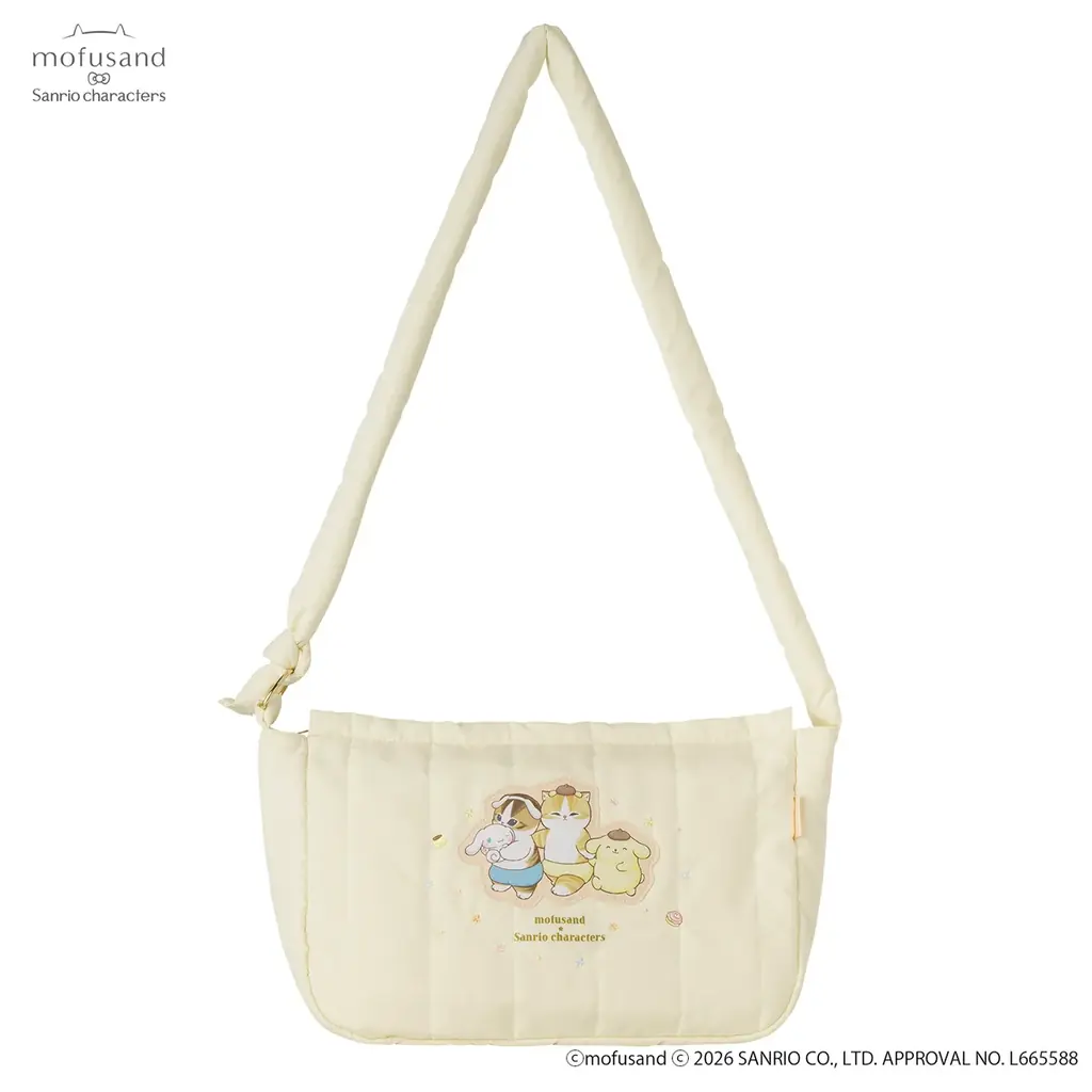 【mofusand × サンリオキャラクターズ】夢のコラボ第3弾！「遊園地へおでかけ」をテーマに淡いパステルカラーに包まれたコラボ商品が4月17日（金）より多数登場！ 画像 10