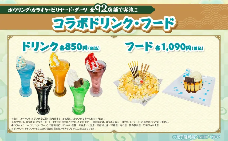 TVアニメ『忍たま乱太郎』と『ROUND1』のコラボキャンペーンが開催決定！ 画像 2