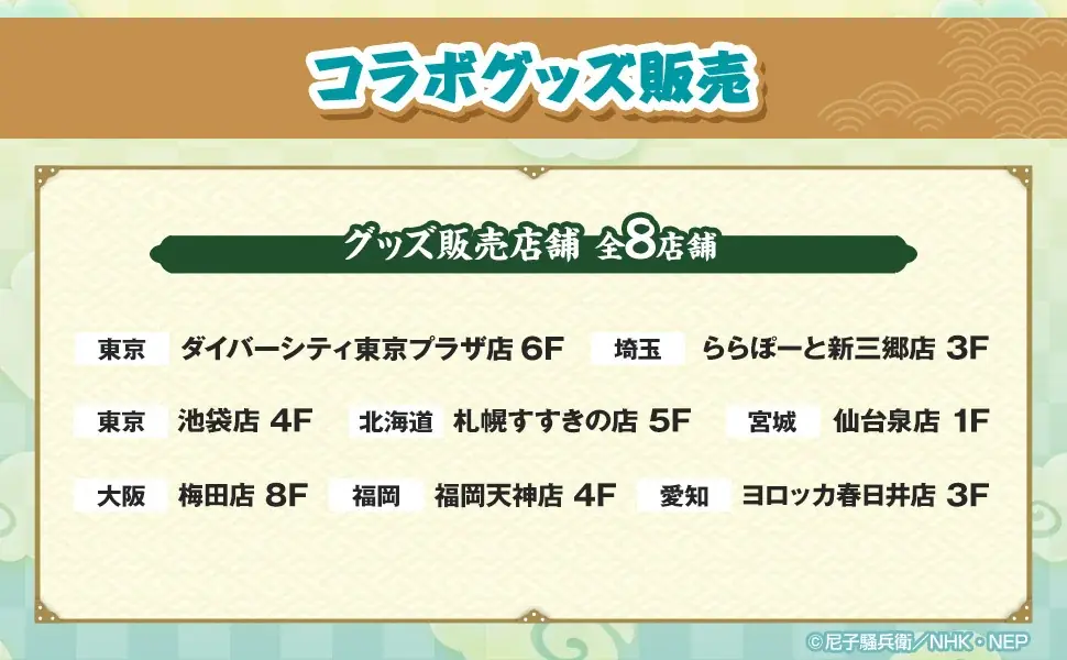 TVアニメ『忍たま乱太郎』と『ROUND1』のコラボキャンペーンが開催決定！ 画像 7