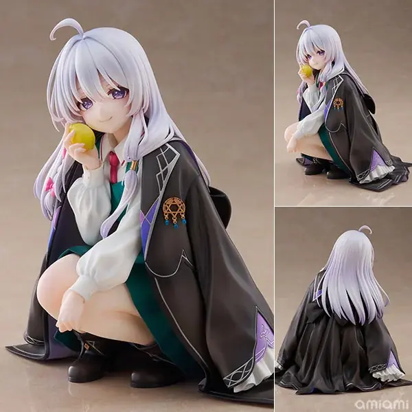 『魔女の旅々』より「イレイナ」が、原作小説第24巻の表紙イラストをもとに立体化。あみあみにて予約受付中。 画像 2