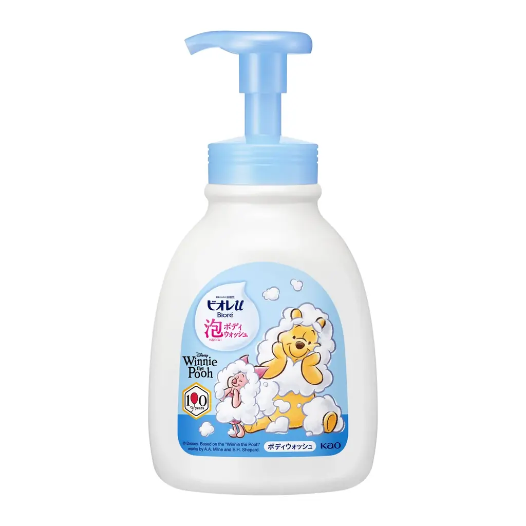 ビオレｕの「自動で出る泡ハンドソープディスペンサー」と「泡で出てくる！ボディウォッシュ」から　プーさん原作デビュー100周年限定デザインが登場！ 画像 4