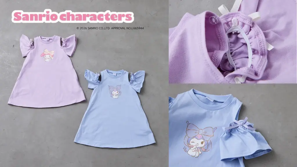 【Fluffy BROTHERS】マイメロディとクロミのベビーキッズアパレルコレクションが好評発売中！ 画像 2