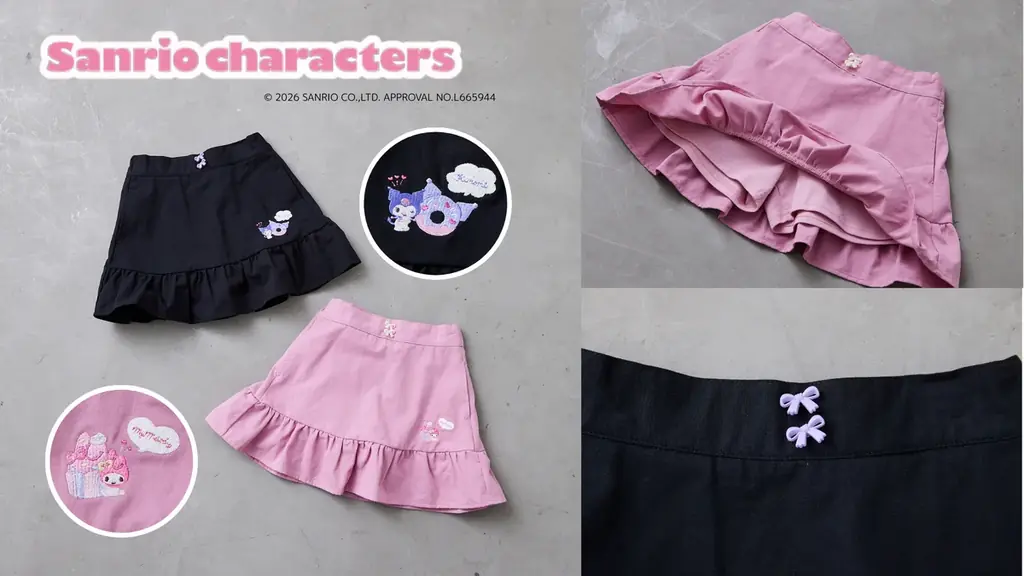 【Fluffy BROTHERS】マイメロディとクロミのベビーキッズアパレルコレクションが好評発売中！ 画像 4