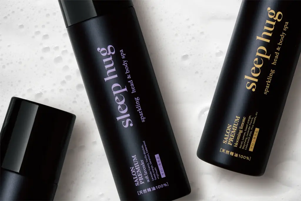 sleep hugの炭酸ヘッド＆ボディスパ、直営店で先行発売