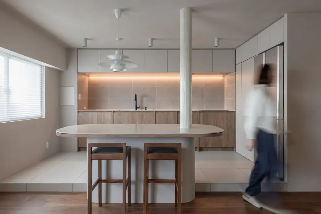 「自分たちの理想の空間で暮らしたい」から始まった物件探し。壁付けキッチンで叶えた開放感と、動かせない配管をデザインに変えた、マンションリノベ完成見学会を名古屋市昭和区で開催 画像 7