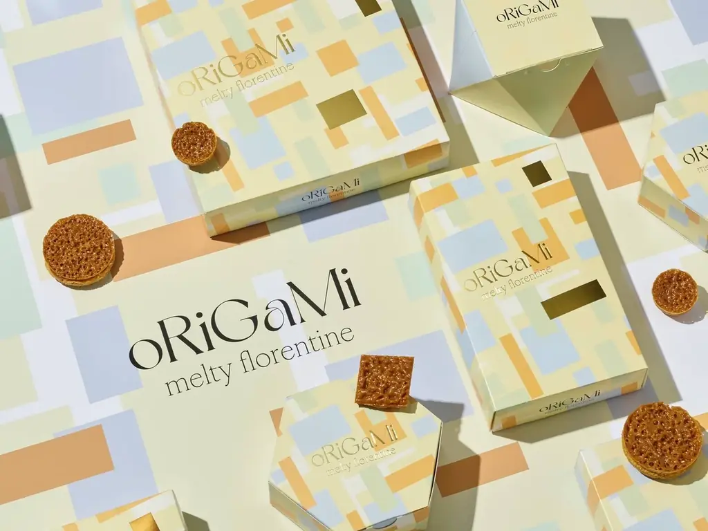 【新ギフトブランド誕生】“食べて、折る”新体験ギフト。キャラメルフロランタン専門ブランド「ORIGAMI」が4月8日〜7日間限定で、阪急うめだ本店フードステージにてローンチ 画像 2