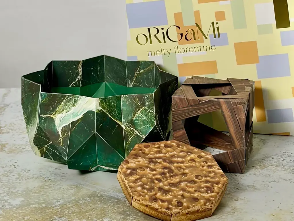 【新ギフトブランド誕生】“食べて、折る”新体験ギフト。キャラメルフロランタン専門ブランド「ORIGAMI」が4月8日〜7日間限定で、阪急うめだ本店フードステージにてローンチ 画像 4