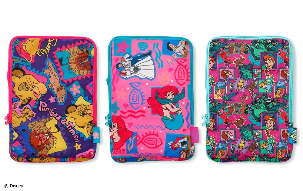 【4/7発売】ディズニーキャラクターをカラフルな総柄で楽しむ＜ノスタルジカ＞シリーズより、春のレジャーにぴったりなバッグ＆ポーチが登場 画像 4