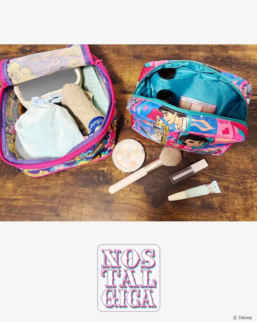 【4/7発売】ディズニーキャラクターをカラフルな総柄で楽しむ＜ノスタルジカ＞シリーズより、春のレジャーにぴったりなバッグ＆ポーチが登場 画像 9