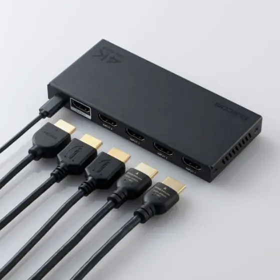 複数の再生機器の切り替えがリモコンでスムーズに。ディスプレイ1台で映画やゲームを楽しめるHDMI切替器を新発売 画像 6