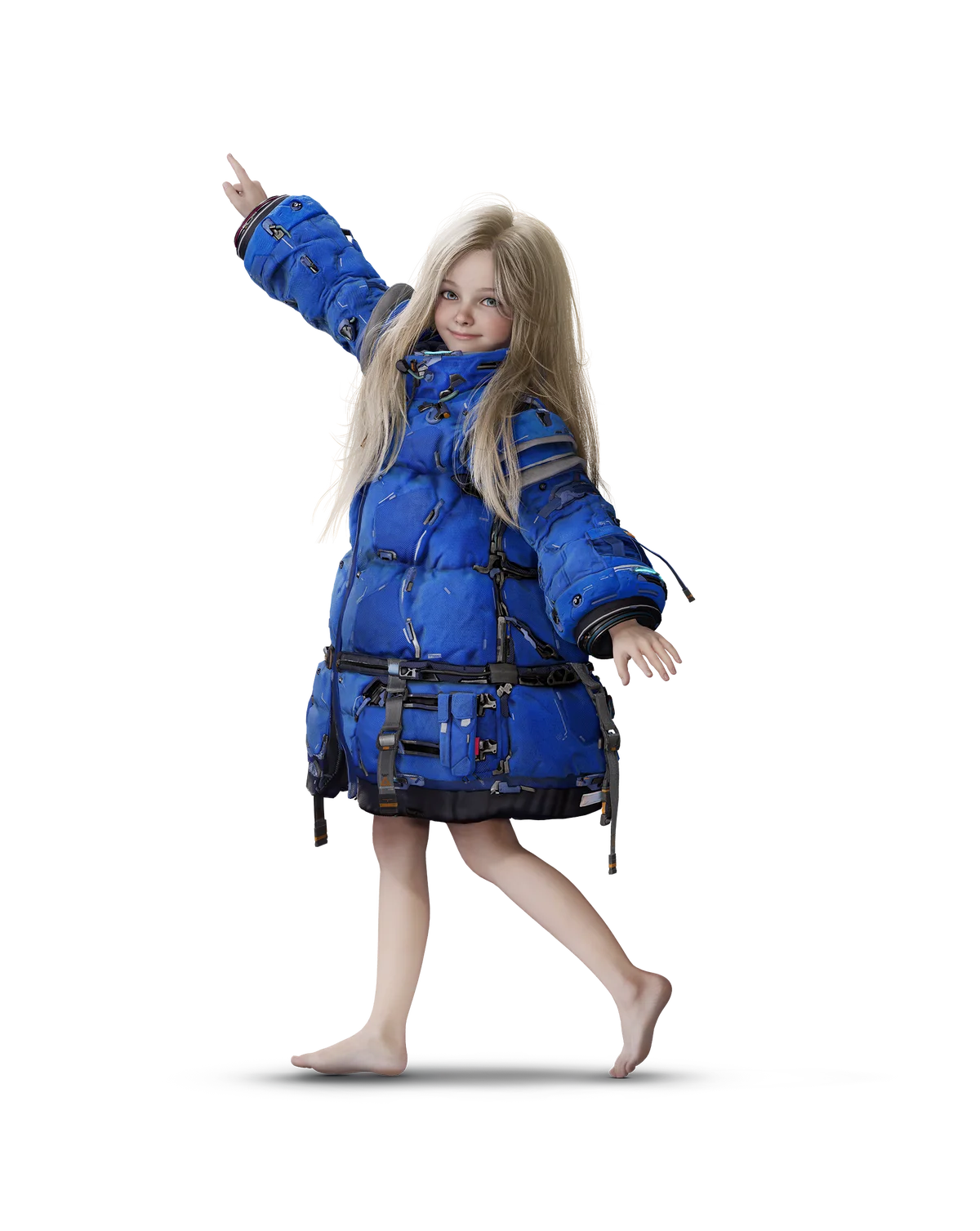 『プラグマタ』発売記念！　4月6日より全国のセブン-イレブンでキャンペーン実施！　プレイステーション®ストアカードご購入の方に、抽選で「ディアナ」等身大アクリルパネルが当たる！ 画像 2