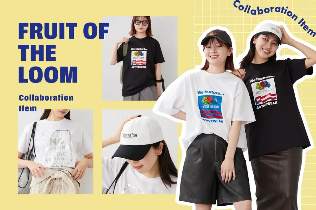 【BIRTHDAY BAR】FRUIT OF THE LOOMとのコラボレーションアイテムが登場！ 画像 1