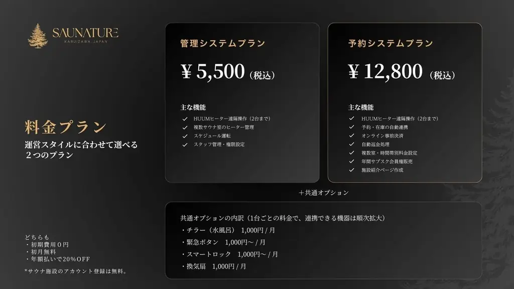 サウナストーブをスマホから操れる、唯一の予約システム。 画像 5