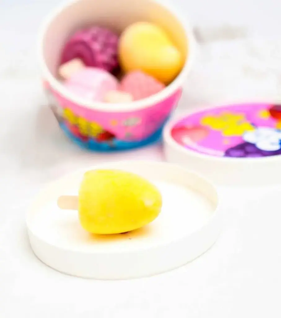 昨年の人気商品「3Dアイス」がひとくちサイズの詰め合わせになって登場！4つの味を楽しめる「3Dフルーツポップス」が新発売！ 画像 4