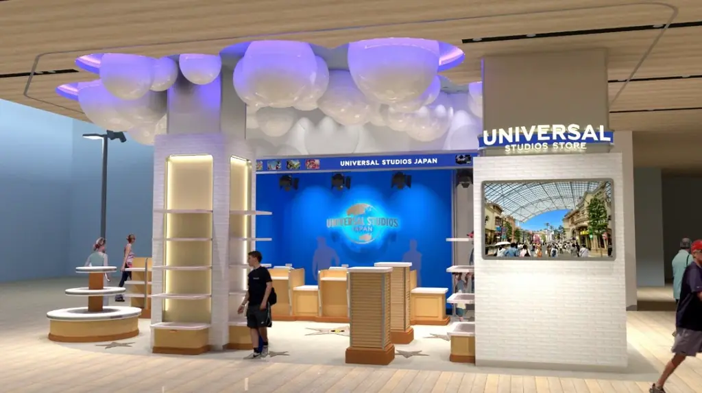 UNIVERSAL STUDIOS JAPAN　パークの「ワクワクドキドキ」を世界へ関西国際空港　国際線新商業エリアにマーチャンダイズ・ストアが登場！ 画像 1