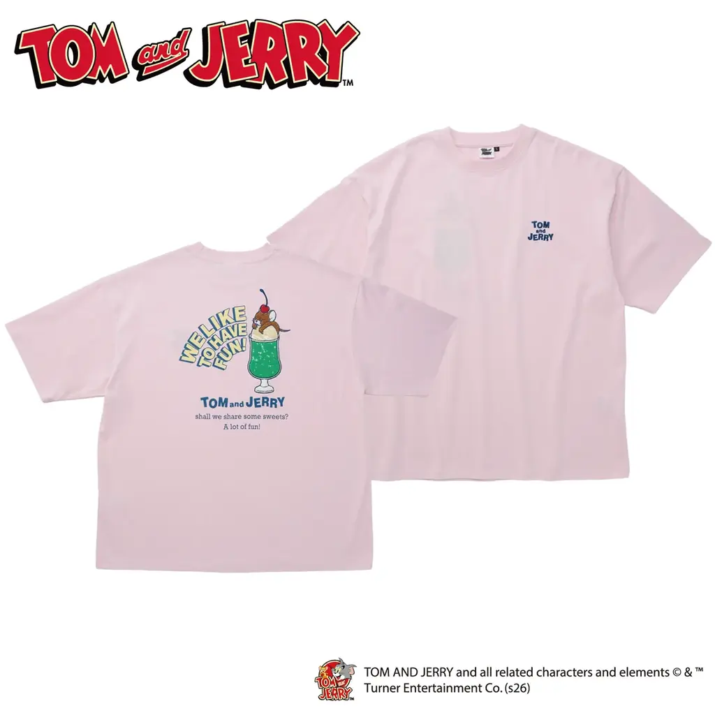 【イオン限定】人気アニメ「トムとジェリー」とのコラボＴシャツを４月１０日(金)発売 画像 11