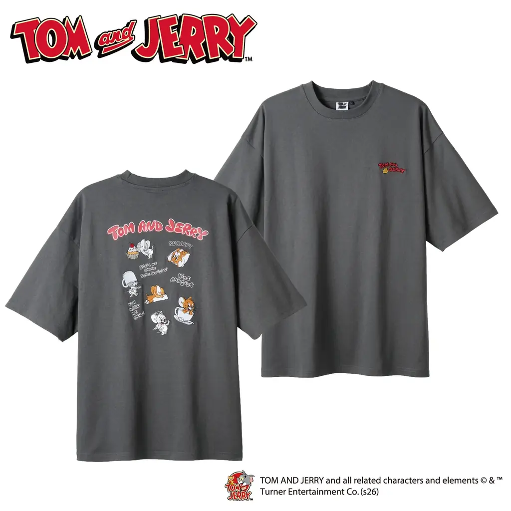 【イオン限定】人気アニメ「トムとジェリー」とのコラボＴシャツを４月１０日(金)発売 画像 2