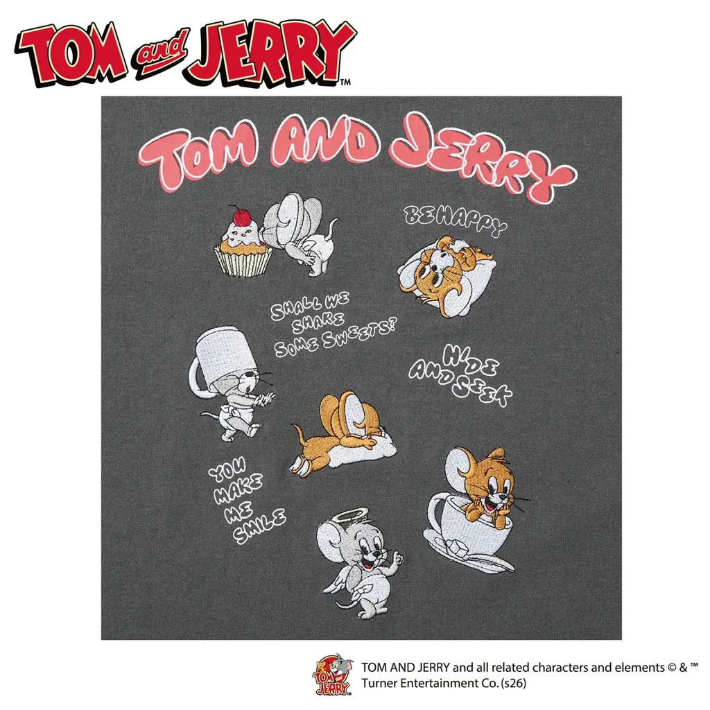 【イオン限定】人気アニメ「トムとジェリー」とのコラボＴシャツを４月１０日(金)発売 画像 3