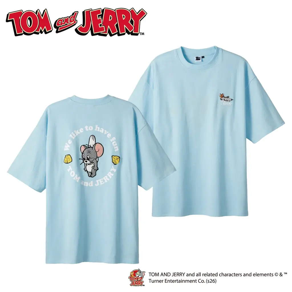 【イオン限定】人気アニメ「トムとジェリー」とのコラボＴシャツを４月１０日(金)発売 画像 5