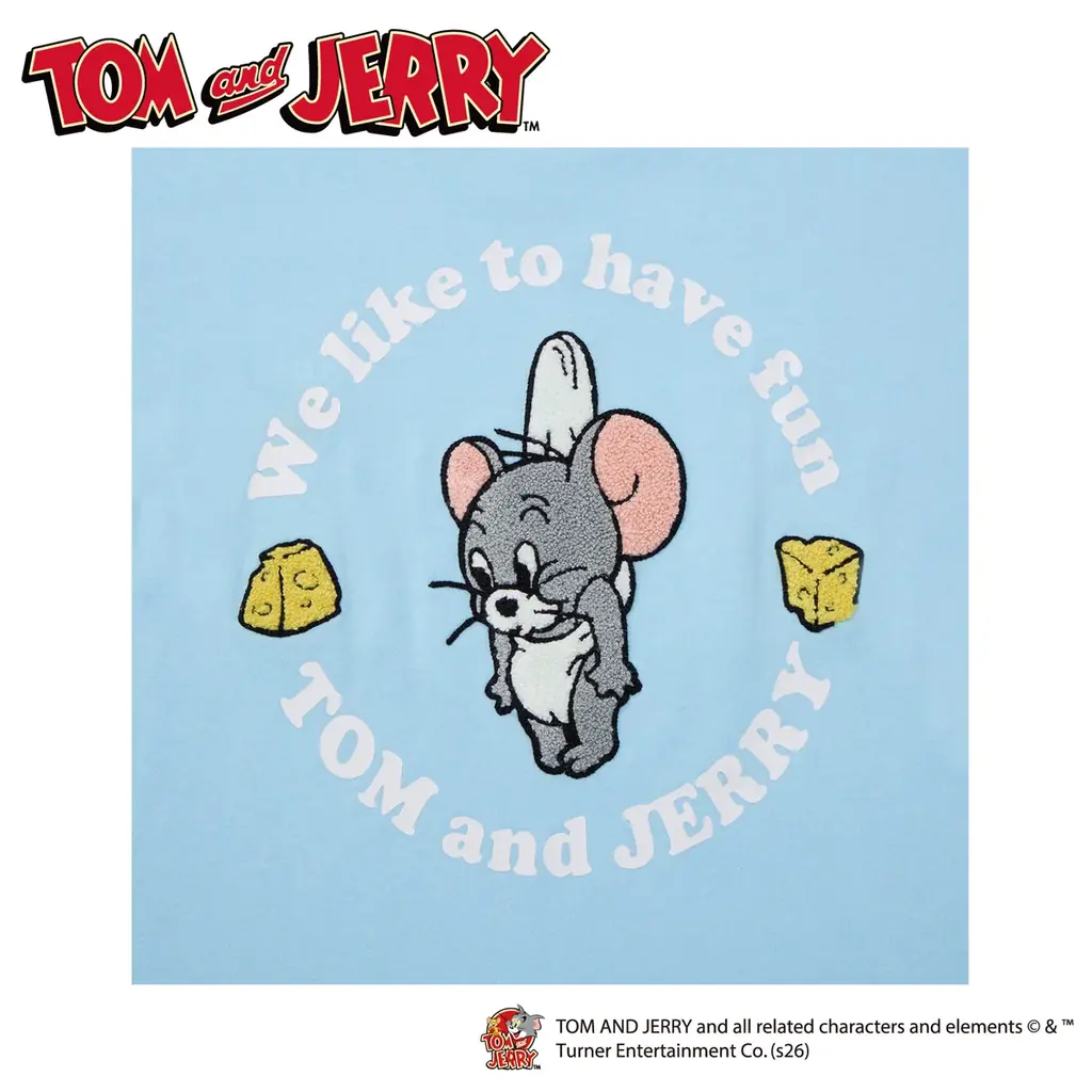 【イオン限定】人気アニメ「トムとジェリー」とのコラボＴシャツを４月１０日(金)発売 画像 7