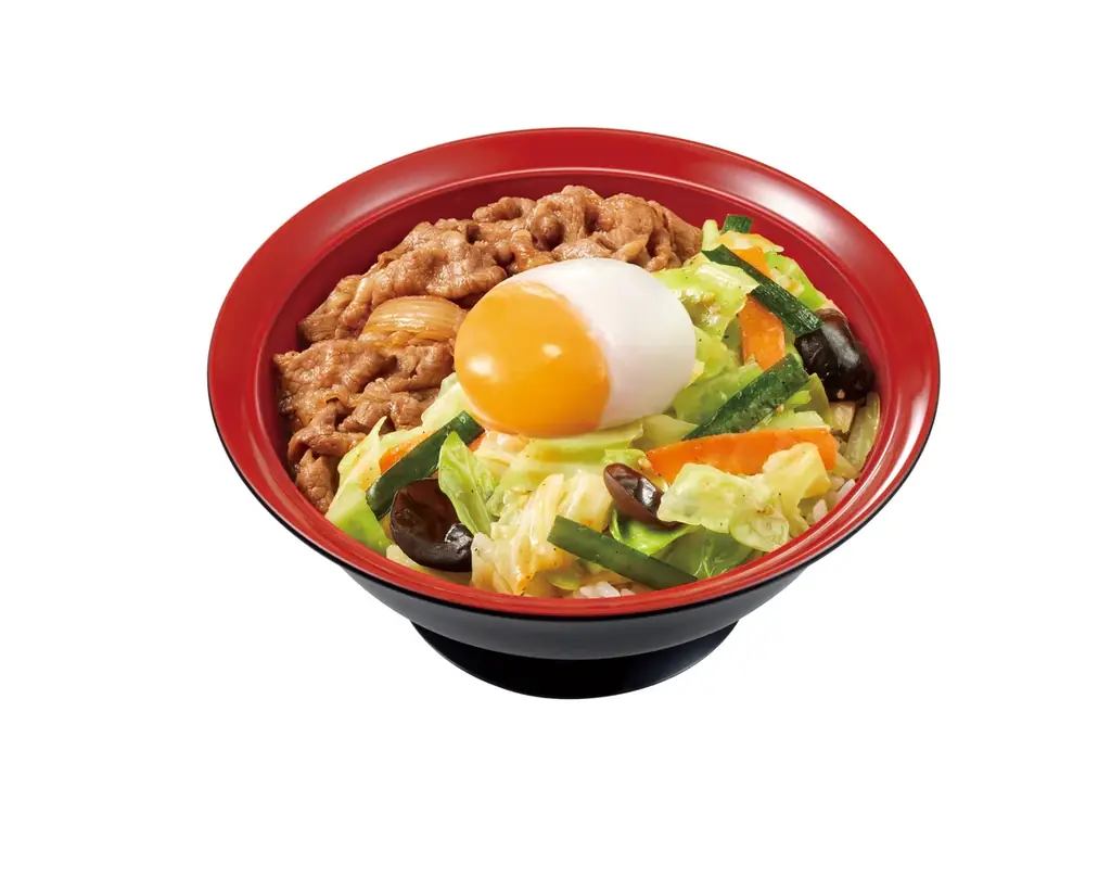 【すき家】春は、シャキシャキやってくる。うま塩ダレの効いた野菜が食欲をかき立てる！すき家が「シャキうま塩野菜牛丼」を新発売 画像 3