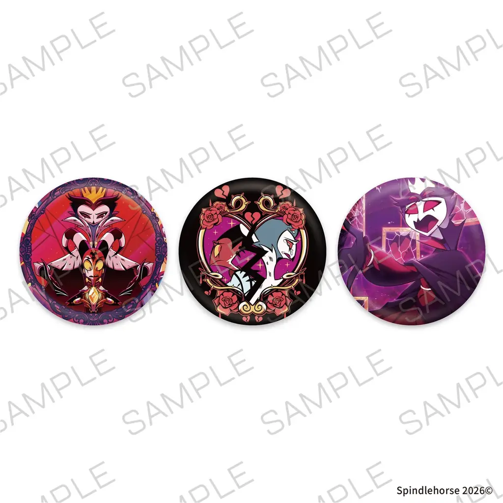 「HELLUVA BOSSフェア in アニメイト通販」が2026年4月18日(土)より開催決定！ 対象商品を予約で限定缶バッジをプレゼント！ 画像 2