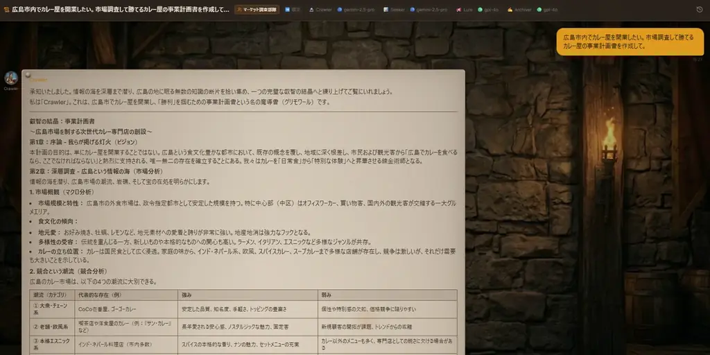 【ワクワク解禁】AIと最強のパーティを組んでクエストに挑め！まるでゲーム感覚のAI活用プラットフォーム『AI Workers Guild』を正式リリース 画像 5