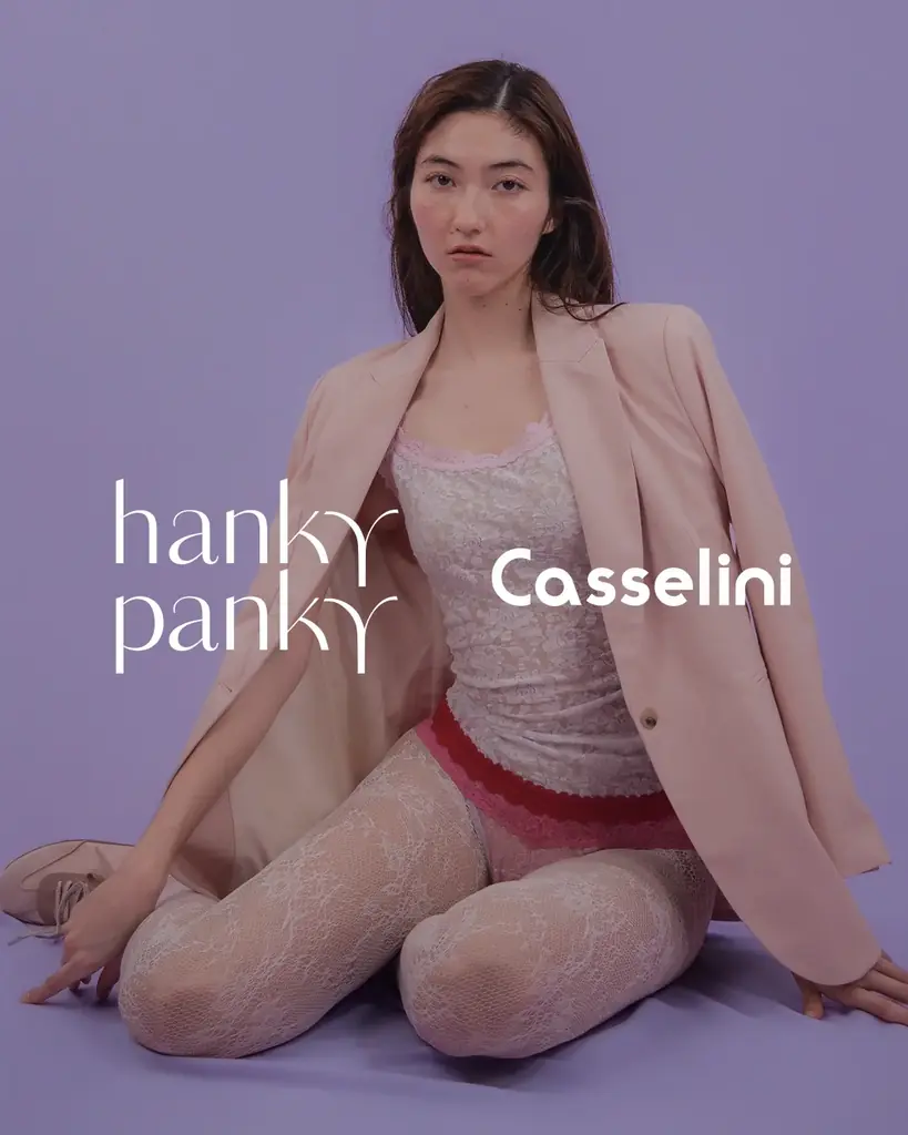 4/10公開｜Casselini×hanky panky ピンクミックス3点
