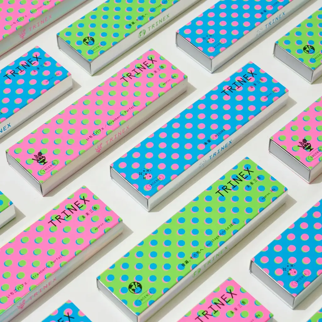 香の老舗3社が共創、“未来の香り”をお香で表現。「TRINEX〈未来三香〉」香り博2026で限定発売 画像 13