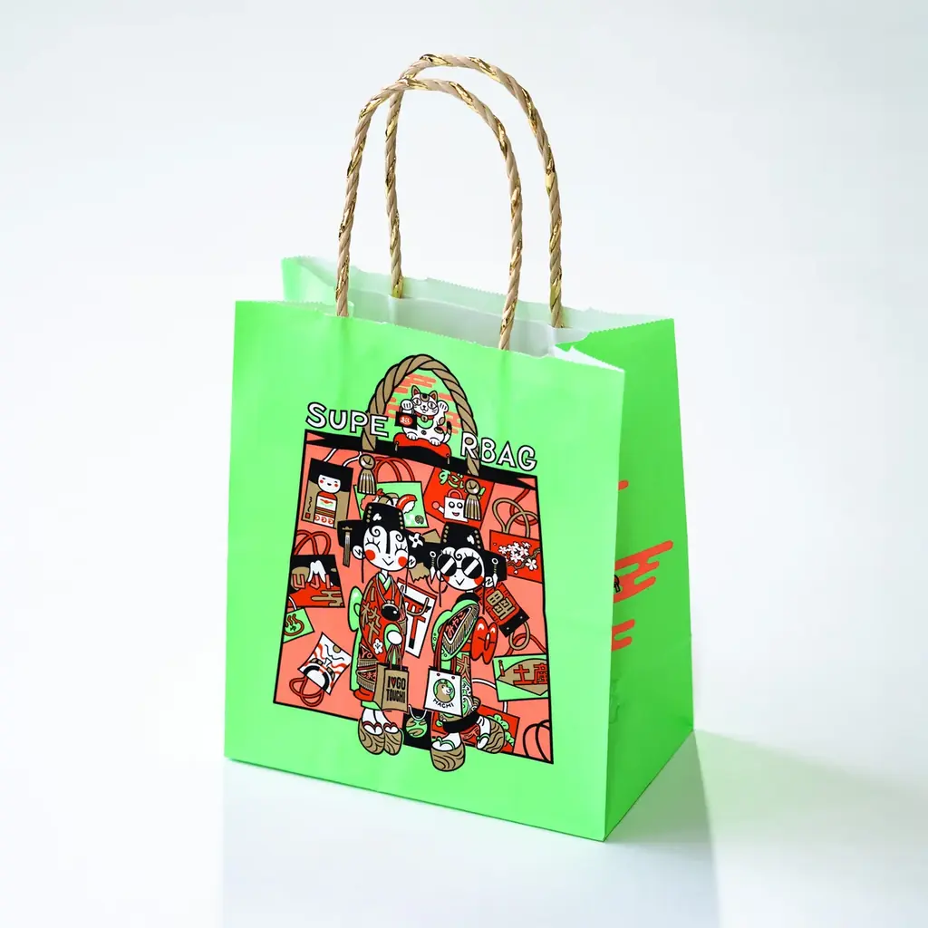 人気イラストレーターとのフレキソ印刷コラボショッパー第６弾！　　　【 ギブミ～！トモタカ × SUPERBAG 】 画像 7