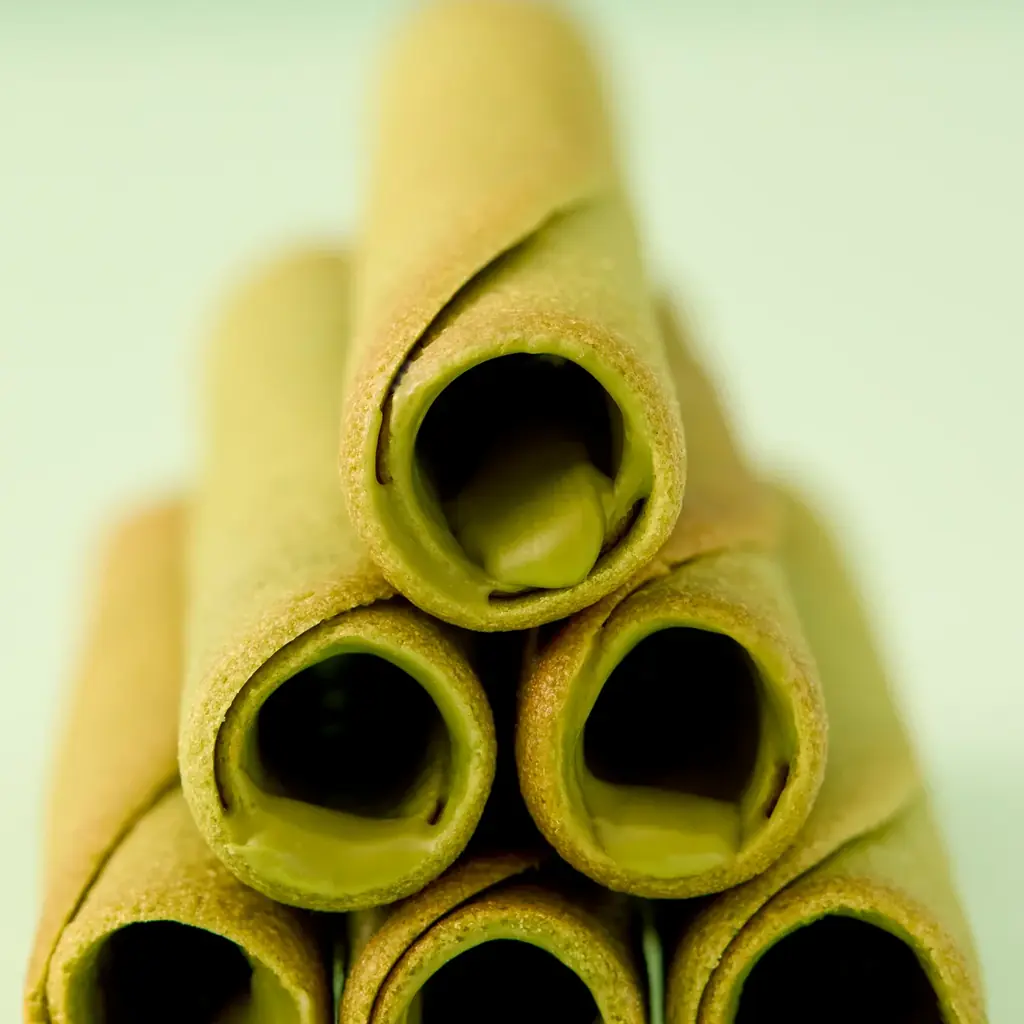 【堀田勝太郎商店の確かな「合組」で生まれた、オリジナル宇治抹茶使用】初夏限定「シガール オゥ マッチャ」4月15日(水)全国発売 画像 4