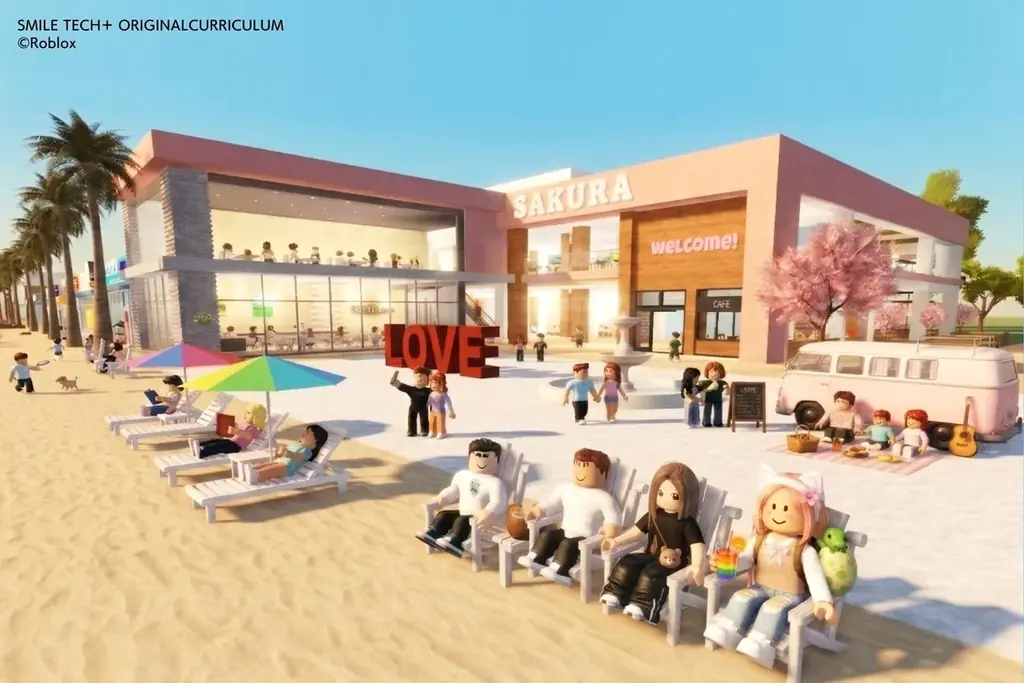 Roblox上のSakura Mall正式リリース、30万円で出店可能