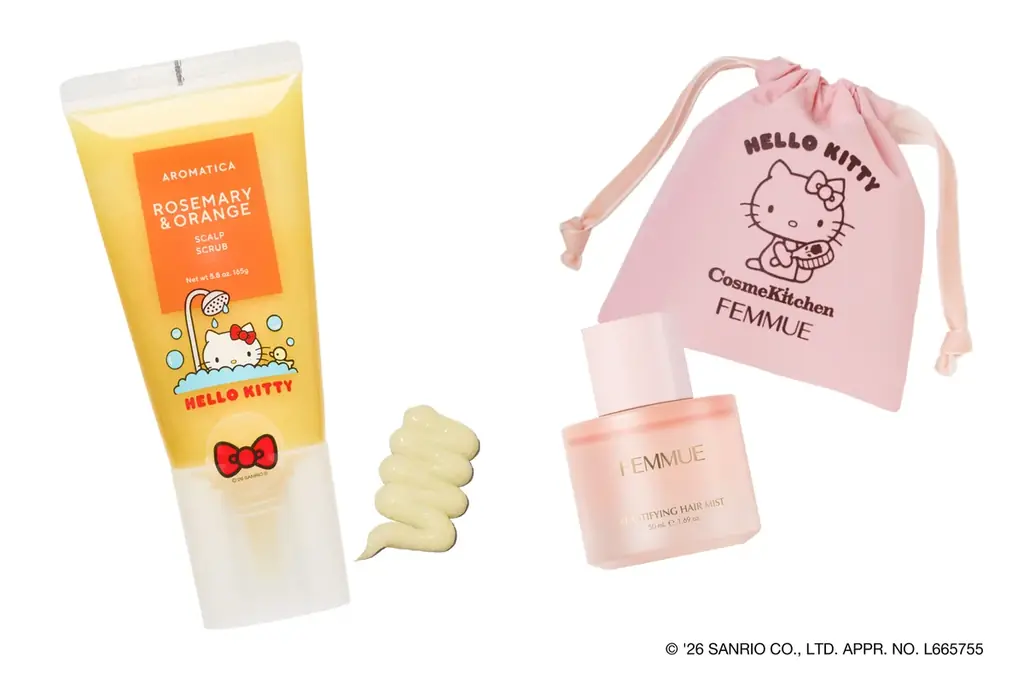 【Cosme Kitchen × HELLO KITTY】サンリオの人気キャラクターハローキティとの初コラボが実現！全18種の限定アイテムを展開 画像 5