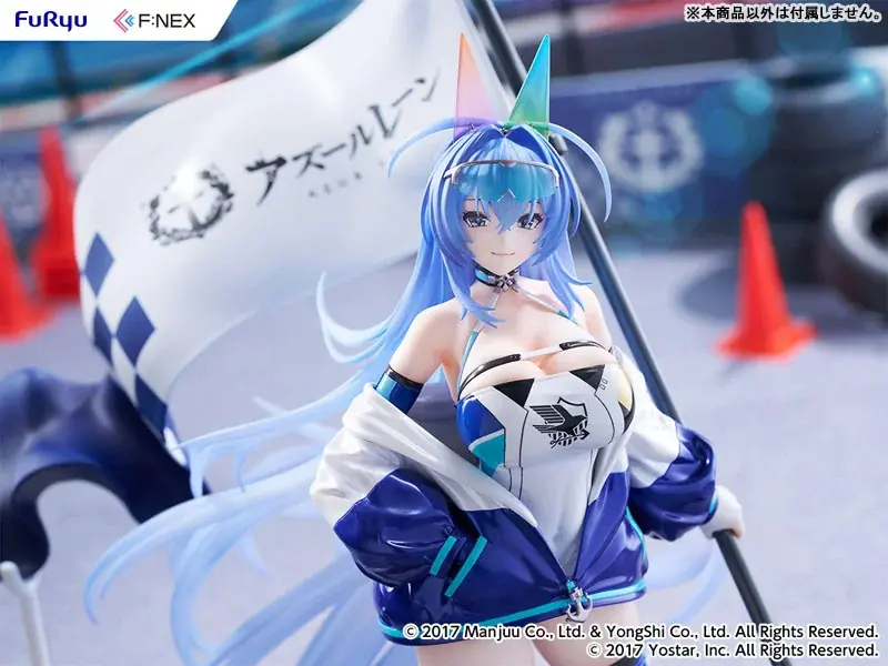 『アズールレーン』より「ニュージャージー」が、スタイリッシュで爽やかなレースクイーン衣装のフィギュアで登場。 画像 1