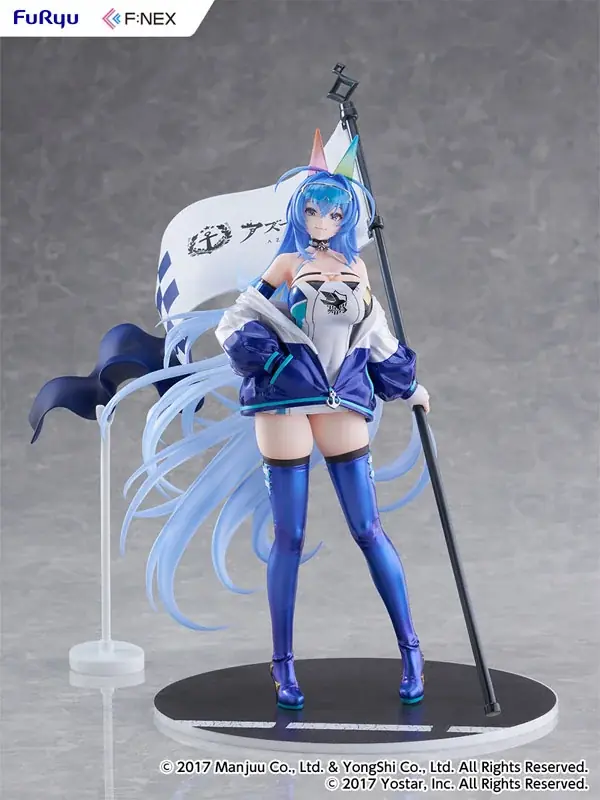 『アズールレーン』より「ニュージャージー」が、スタイリッシュで爽やかなレースクイーン衣装のフィギュアで登場。 画像 11