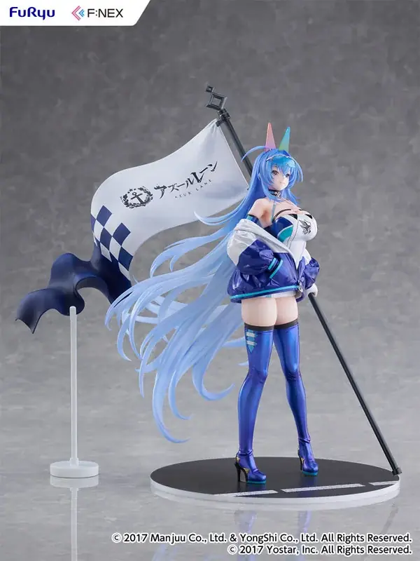 『アズールレーン』より「ニュージャージー」が、スタイリッシュで爽やかなレースクイーン衣装のフィギュアで登場。 画像 13