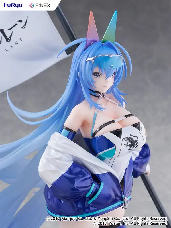 『アズールレーン』より「ニュージャージー」が、スタイリッシュで爽やかなレースクイーン衣装のフィギュアで登場。 画像 16