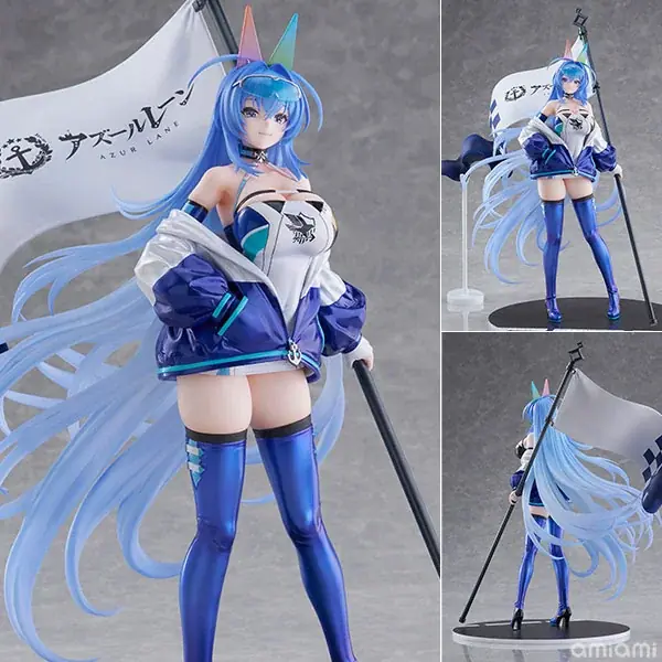 『アズールレーン』より「ニュージャージー」が、スタイリッシュで爽やかなレースクイーン衣装のフィギュアで登場。 画像 2
