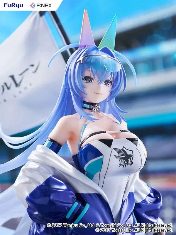 『アズールレーン』より「ニュージャージー」が、スタイリッシュで爽やかなレースクイーン衣装のフィギュアで登場。 画像 6