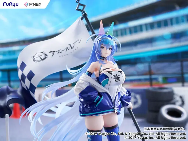 『アズールレーン』より「ニュージャージー」が、スタイリッシュで爽やかなレースクイーン衣装のフィギュアで登場。 画像 7