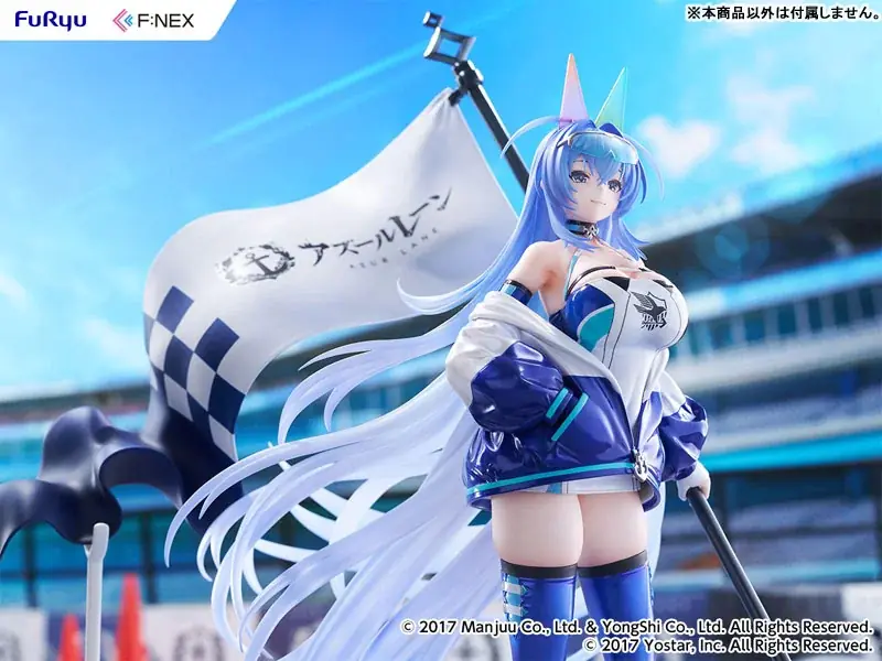 『アズールレーン』より「ニュージャージー」が、スタイリッシュで爽やかなレースクイーン衣装のフィギュアで登場。 画像 8
