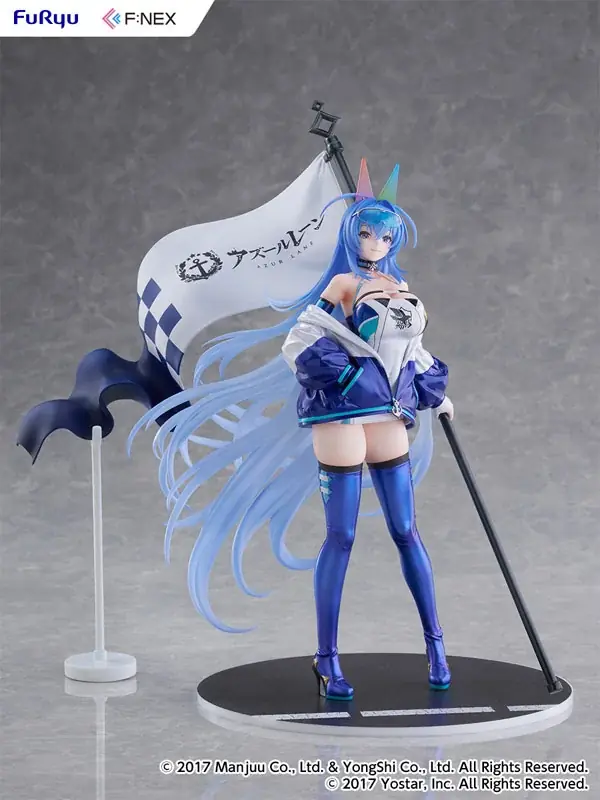 『アズールレーン』より「ニュージャージー」が、スタイリッシュで爽やかなレースクイーン衣装のフィギュアで登場。 画像 9