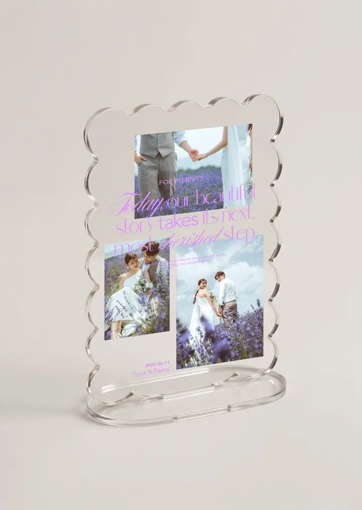 愛しさも、抜け感も、ここに。置くだけで完成する、私だけの透明なミュージアム。アクリルスタンド「CLESTA（クリスタ）」新発売。 画像 7