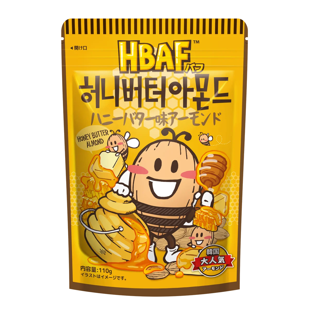 【焼肉きんぐ】「ぐるぐるまぜてね きんぐスロッピー 〜HBAF ハニーバター味アーモンド～​​」が4月22日(水)より発売開始 画像 3